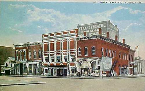 Strand Theatre - OLD POST CARD VIEW